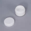 White Plastic Cream Jar Empty Face Cream Jar