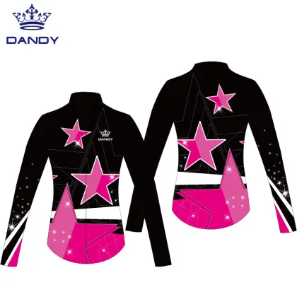 Custom cheer athletics warm up jacket