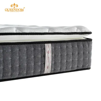 Soft pillow top pocket spring 3D fabric mattress