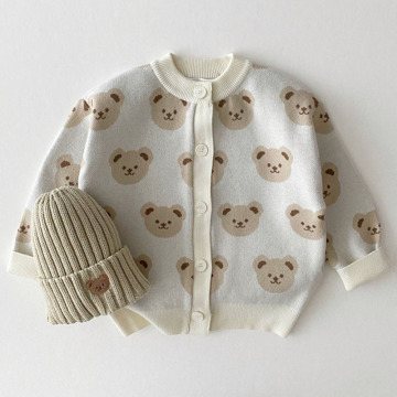 Baby Bear Sweater Baju Autumn dan Fesyen Musim Sejuk