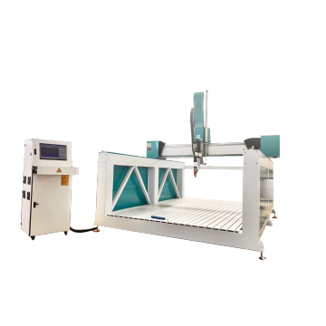 Factory Price 4 Axis CNC Machine for 3D Foam Wood Board and EPS Carving