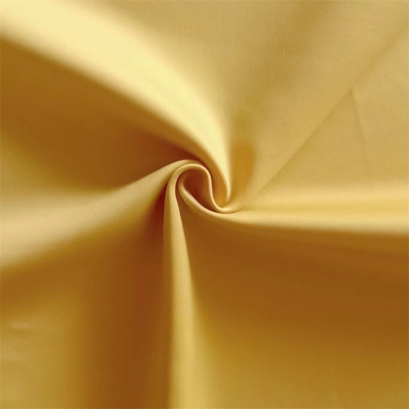 Yellow Stretch Knitting Heavy Lycra Swimsuit Fabrics