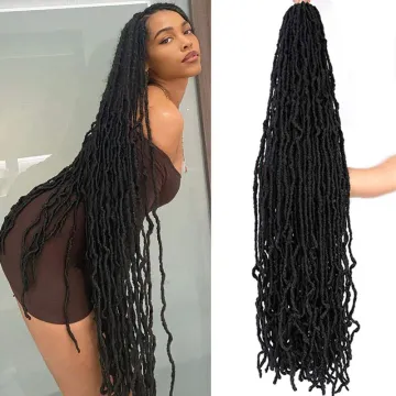 Soft Dread Bobbi Boss Nu Locs Crochet Hair 36 Inch 21 strands/pack Ombre Faux Locs Crochet Braids Synthetic Hair