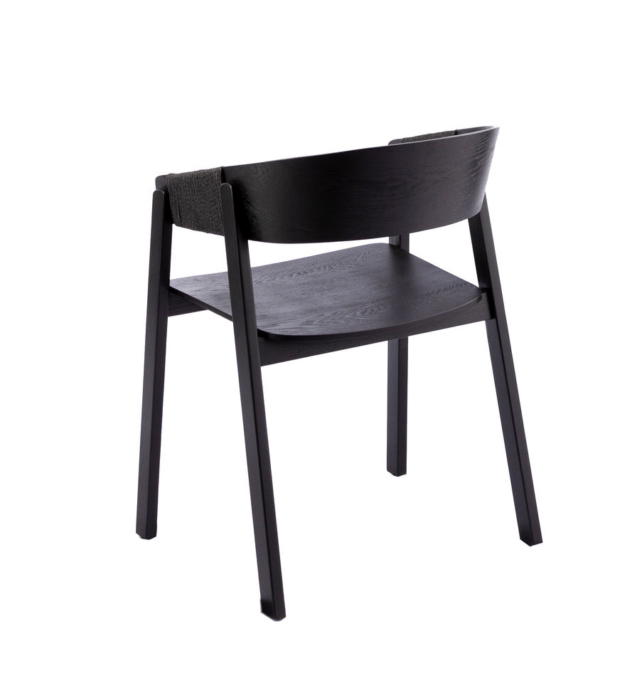 Wholesale Modern Style Restaurant Cafe Wood Plywood Seat Dining Chair With Wood Leg