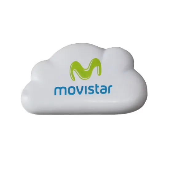 Custom Color Size Shape Rainbow Cloud Anti-Stress Foam Stress Ball