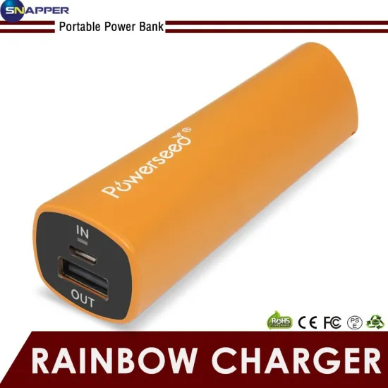 Free Customized Logo Private Mould 2600mAh Power Bank For Smart Phones