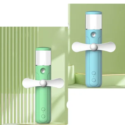 Portable Hydrating Spray Mist Fan: Summer Automatic Cooling Humidifier