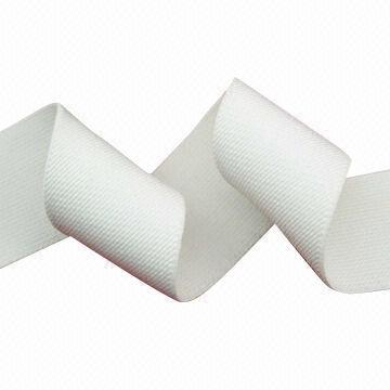 100% polyester woven elastic webbing, eco-friendly, high tenacity in various colors and widths