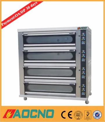 Commercial Used 32-Tray Bakery Bagel Rotary Gas Oven