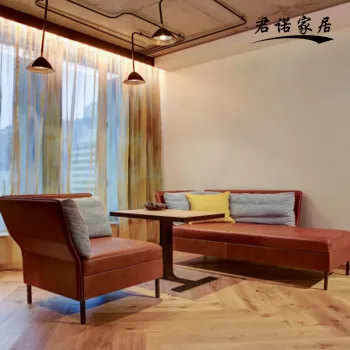 Retro Light Luxury Single Leisure Sofa Combination