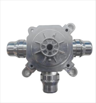 Die-cast parts precision machined shell fittings