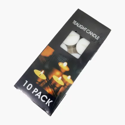 Current Goods 10pcs Box Tealight Candle