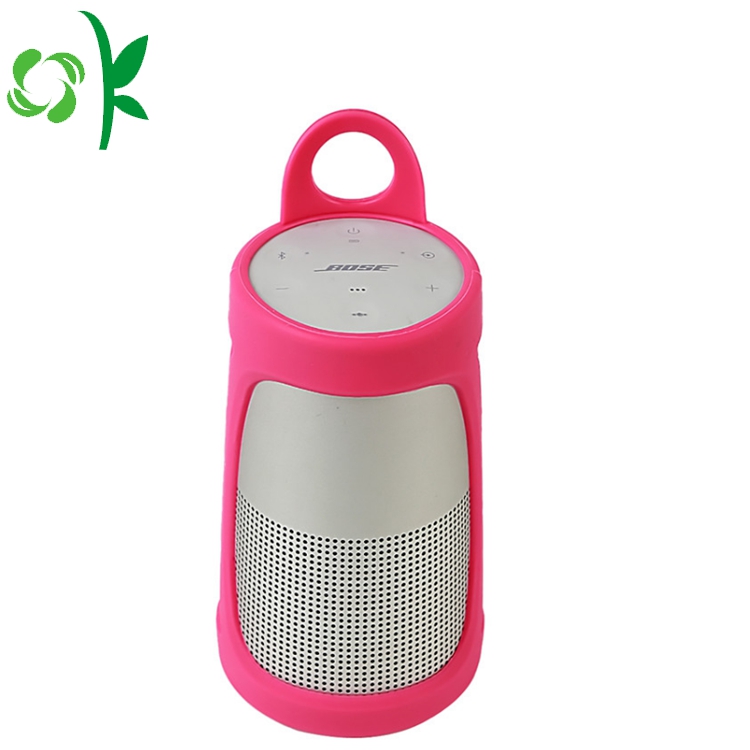 Customized Soft-touch Silicone Bluetooth Speaker Case