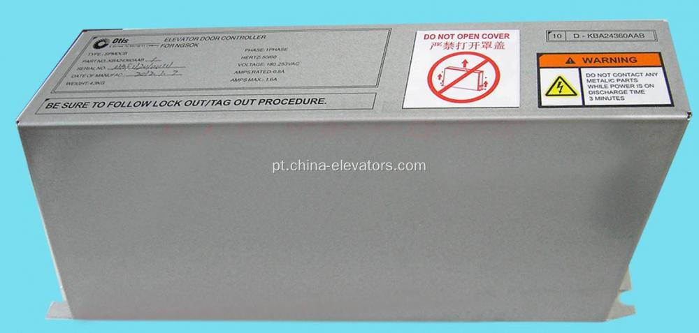 Controlador de porta KBA24360AAB1 NGSOK para elevadores OTIS