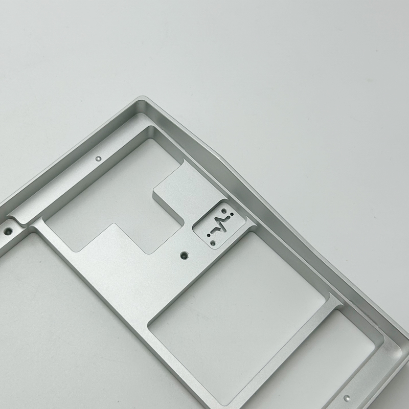 Laser Cutting CNC Machining Aluminum Keyboard frame housing