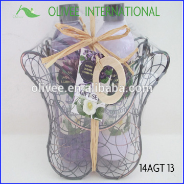 2014 new the eucalypt and green tea whole sell bath gift set