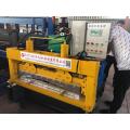 Simple Sheet Levelling/flatting cutting roll forming machine