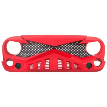 Hawke Grille Red for Jeep Wrangler JK