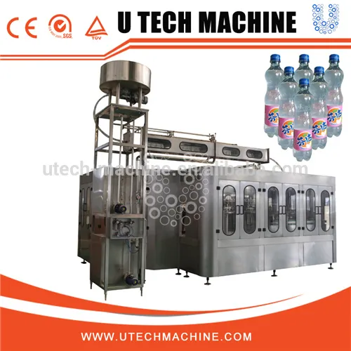 Automatic Bottling Carbonated Filling Machine/Bottling Beverage Production Line