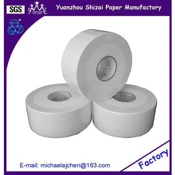 Tradition Junior Jumbo Roll Bathroom Tissue, White, 2-ply, 3.55" Roll, 12 Rolls per Case