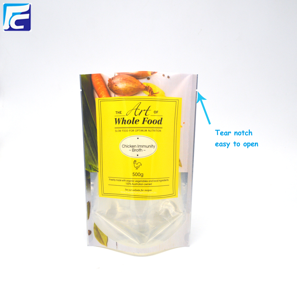 Transparent Aluminum Foil Packaging Bag