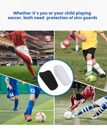 Custom Logo Football Shin Guards for Adults and Kids - Soccer Shin Guard Protection