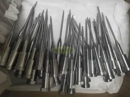 Precision ground medical syringe core pin mold parts