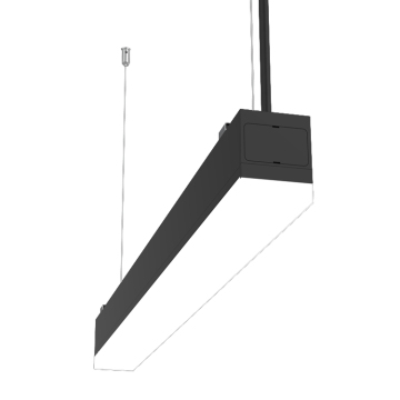 Hot Sales Fashionable LED Linear Light 2ft 20W Ceiling Light IP20 Black for Office, Supermarket, Hotel