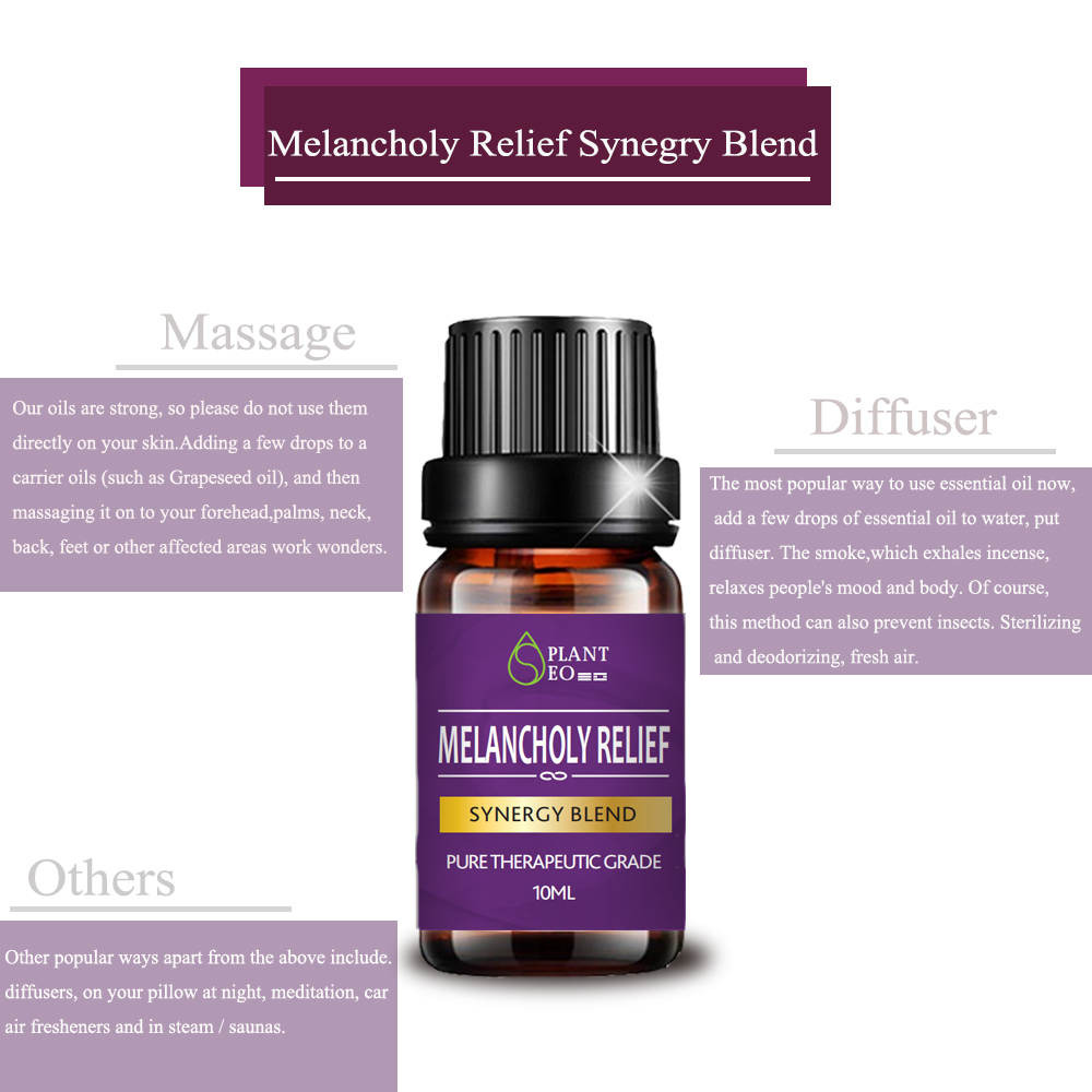 10ml good quality melancholy relief blend oil