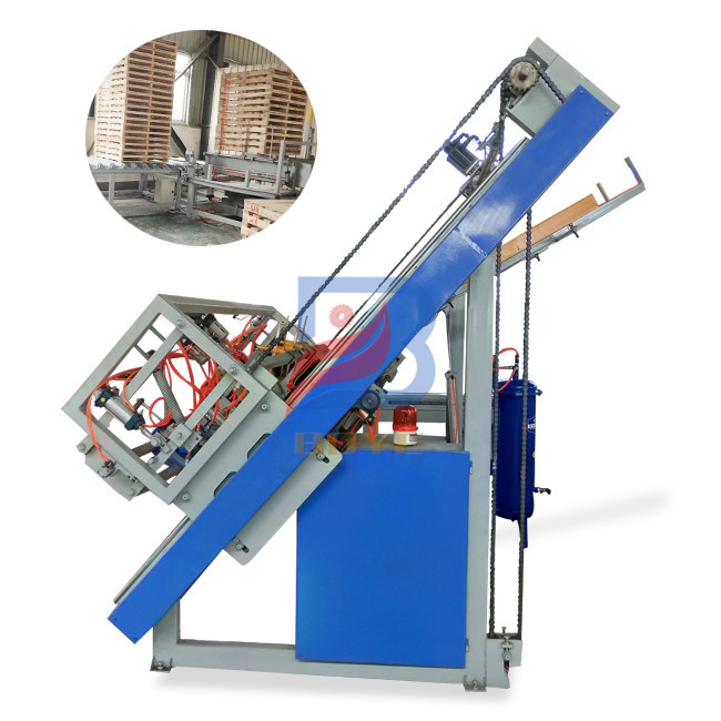 Stringer Pallet Nailing Machine Production