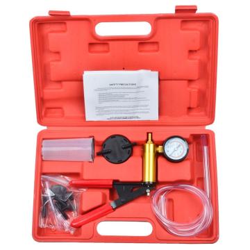 SET STRUMENTO STRUMENTO TESTER POMPA VUOCO 6PCS - KIT BLEEDER FRECCHI FRENO
