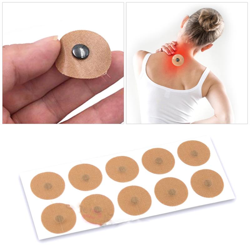 10 Pcs Magnetic Therapy Pain Relief Patches Beauty Care Tools Body Care Sheet Medical Hyperosteogeny Plaster Pain Relief Natural