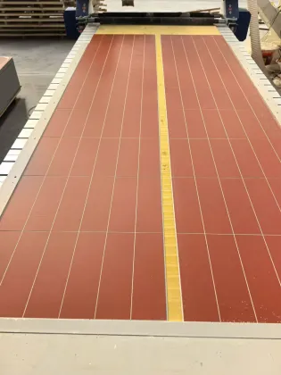 Recyclable SPC Bathroom Wall Siding Anti-Mold Finish