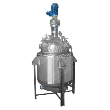 Automatic 500L Stainless Steel Industrial Chemical Reactor Tank
