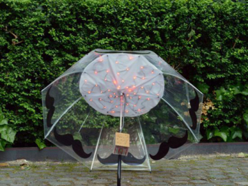 2014 New Capacity Creative Sraight LED Gift Umbrella