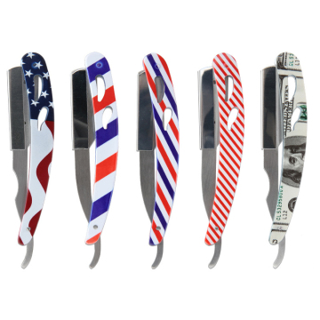 Modified Hand-Held Graffiti Razor for Eyebrow Shaving