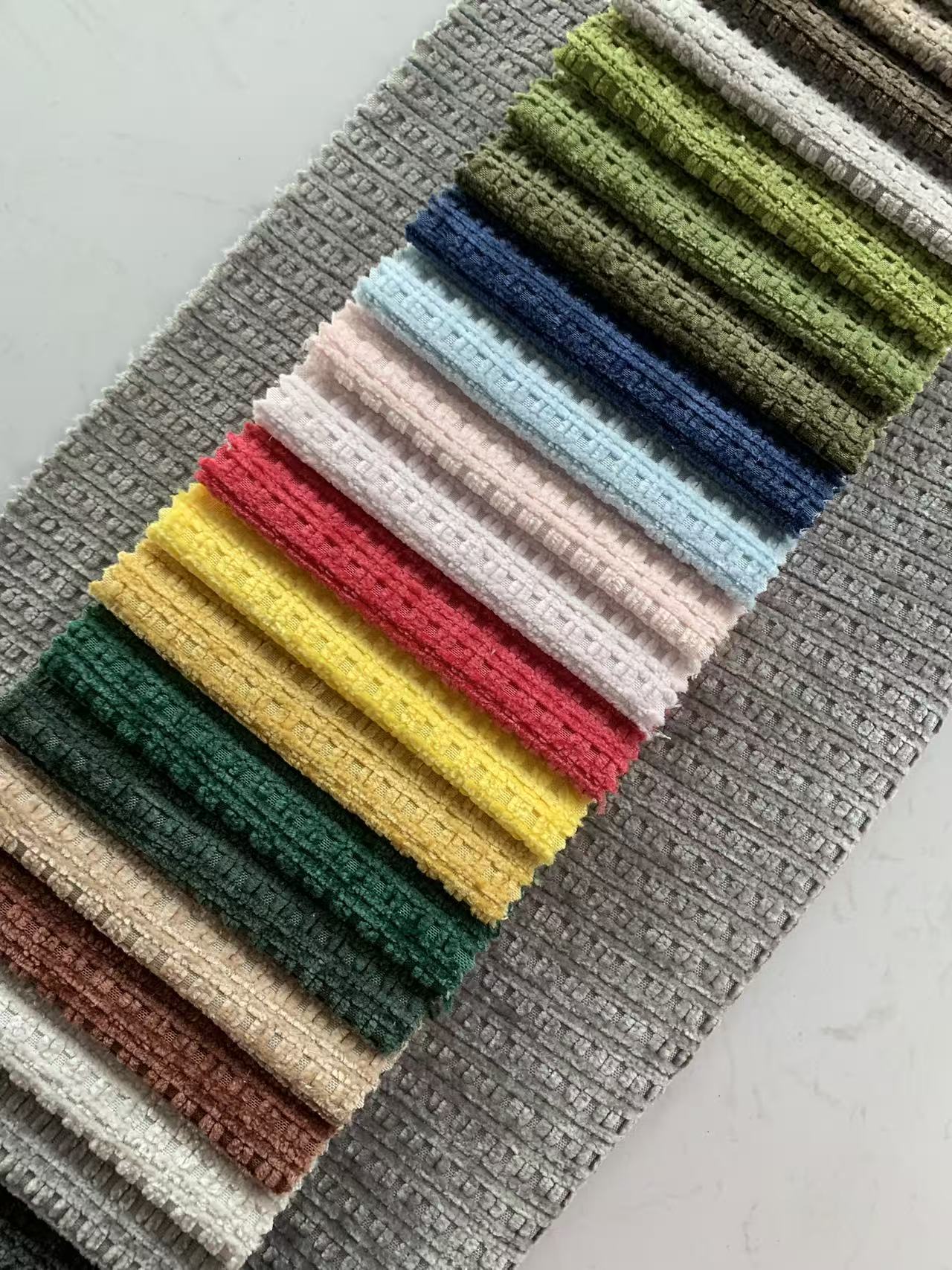 Chenille Fabric Material