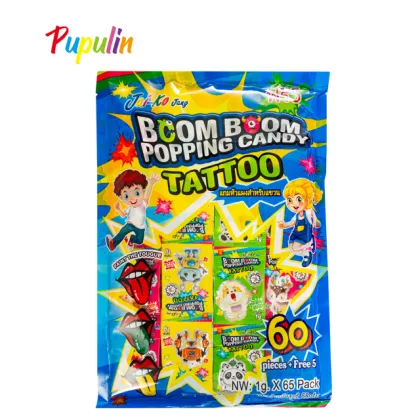 Multi Fruit Flavor Sour Sweet Popping Candy - Wholesale Magic Pop Candy