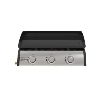Garden 2 Burner Gas BBQ Grills for Beef, Pork, and Chicken with LPG Plancha