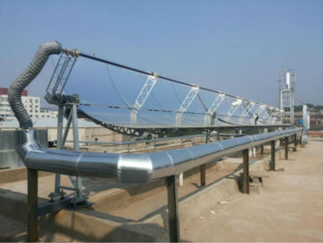 trough collector Solar Central Hot Water System
