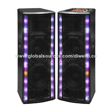 USB Speaker with USB/SD/FM/Mixer/Mic 12 and 15"