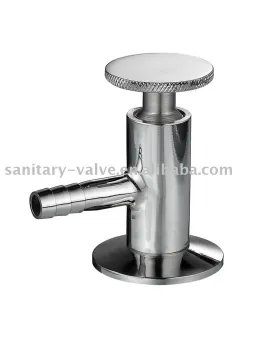 Stainless steel sanitary sampling valve