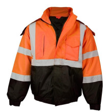 Chaqueta reflectante Parka de ropa de trabajo de seguridad