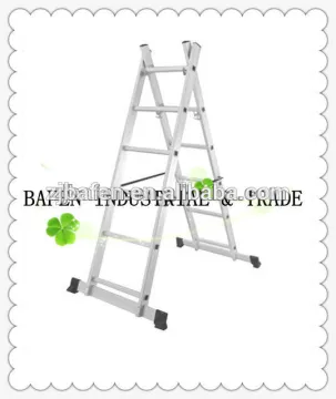 supply Mobile Folding Aluminum Scaffolding Ladder using outside industry6step