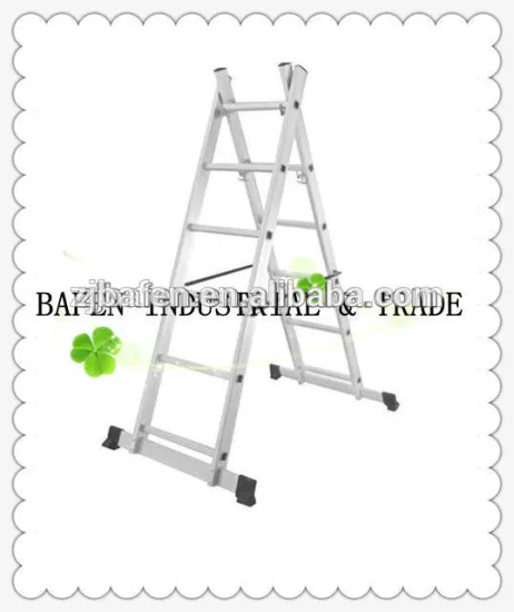 supply Mobile Folding Aluminum Scaffolding Ladder using outside industry6step