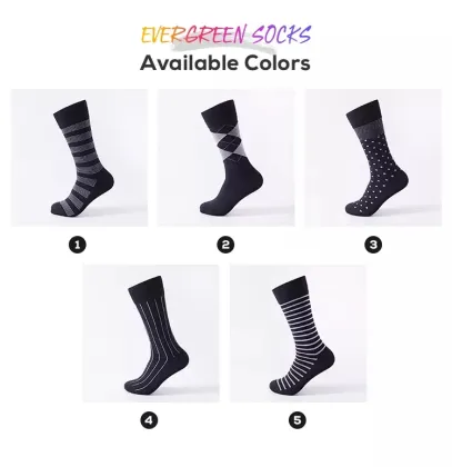 Business modal sock for men-black 5