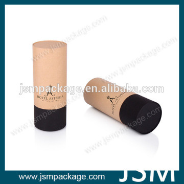Paper cosmetic gift packaging round shape tube