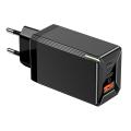 Mini tamaño de alto rendimiento 65W Charger 2C 1A