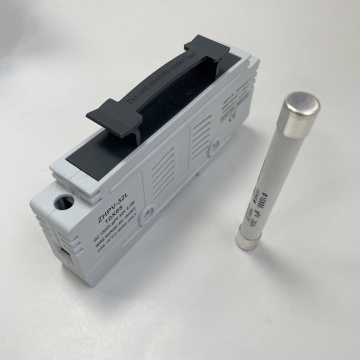1500V Solar PV Fuse Link 10x85mm GPV 30A - Ceramic Fast Blow Fuse with Base Holder