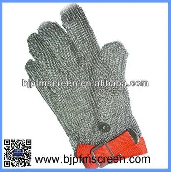 New Safety Cut Proof Stab Resistant Stainless Steel Metal Mesh Butcher Glove